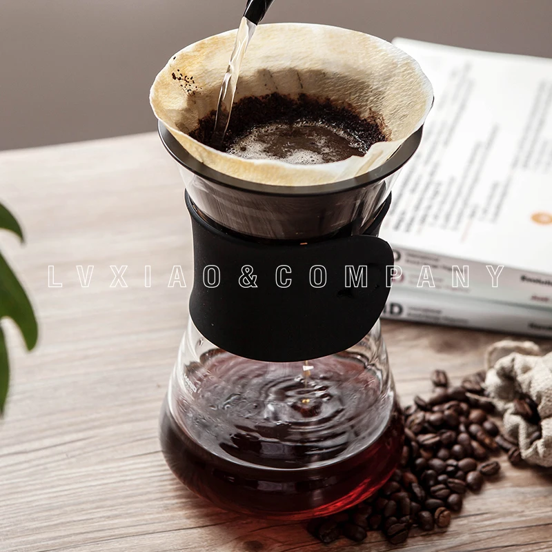 700 мл V60 капельный графин Hario СТЕКЛЯННЫЙ КОФЕЙНЫЙ сервер с капельницей V60 конусной формы