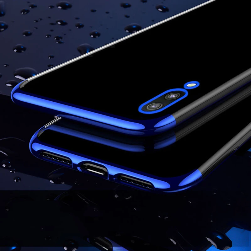 EXUNTON Роскошный чехол для samsung Galaxy M10 M20 с покрытием ТПУ мягкий на заднюю панель