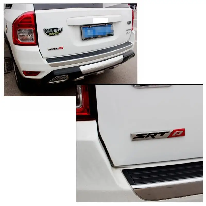 

ABS Plastic SRT8 Car Stickers Emblems Badges