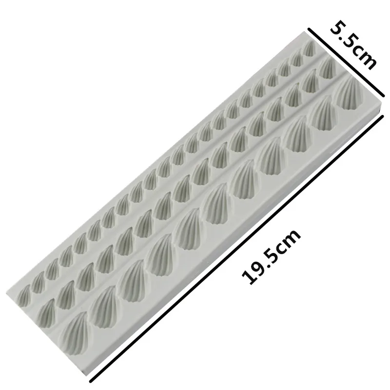 Shell Border Форма для пирога форма выпечки пирожных с шоколадной начинкой трафарет