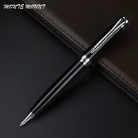 high quality metal ballpoint pen business writing silver clip roller ball pens school student office stationery