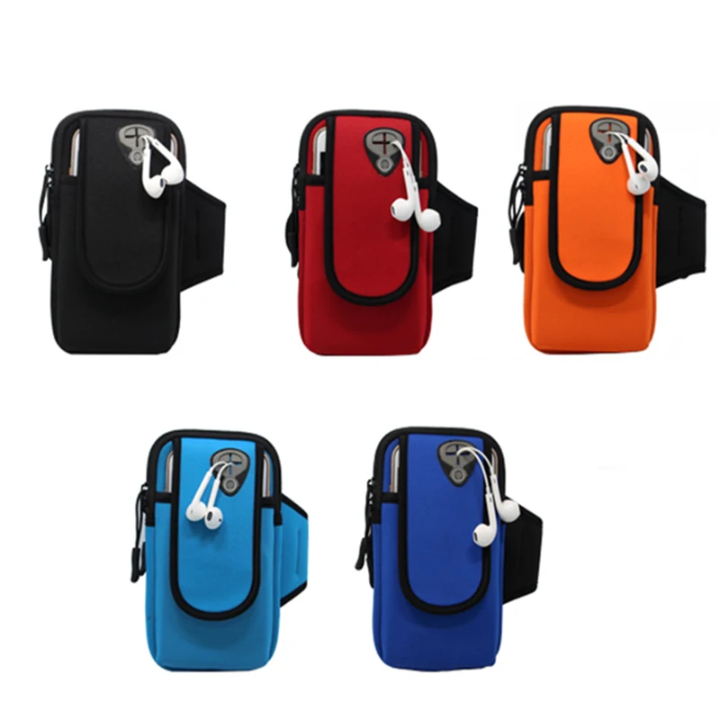 Универсальные 5 дюймовые сумки для телефона бега наручный ремешок спортивный
