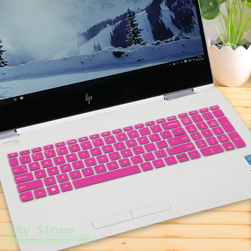rose Для hp ENVY x360 15-cn1000na 15-cn0008ca 15-cn0009tx 15-cn1001tx cn0003ca cn0002tu 15 15,6 дюймов чехол для клавиатуры ноутбука протектор - Цвет: rose