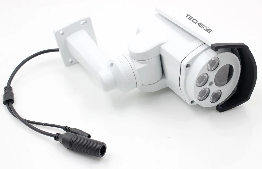 Techege CCTV безопасности PTZ IP камера HD 1/3 &quotOV4689 4 0 M 2592*1520 4X моторизованный авто зум