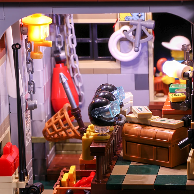 Набор со светодиодной подсветкой для конструктора Lego 21310 уличный Конструктор из