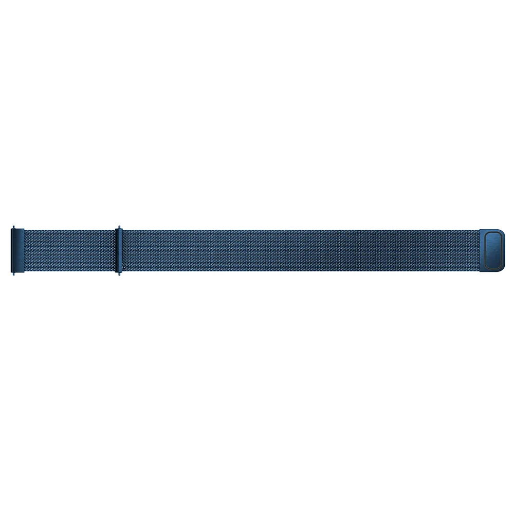 Blue 20 мм Ремешки для наручных часов для samsung Galaxy Active Milanese loop ремешок из нержавеющей стали для samsung gear S2 Спортивный Классический металлический браслет - Цвет ремешка: Blue