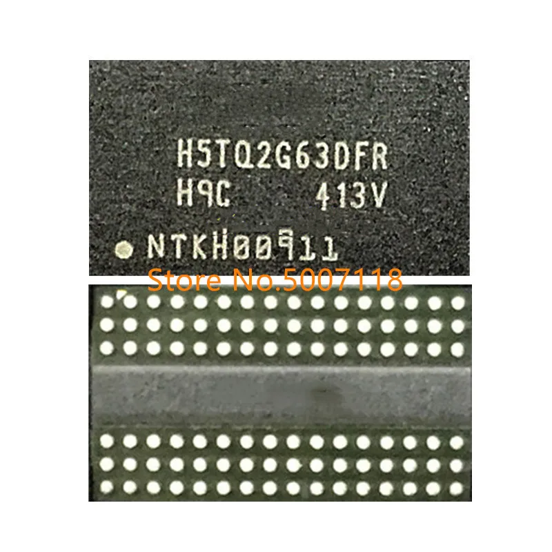 100% Новинка Оригинал H5TQ2G63DFR-H9C FBGA96 | Электроника