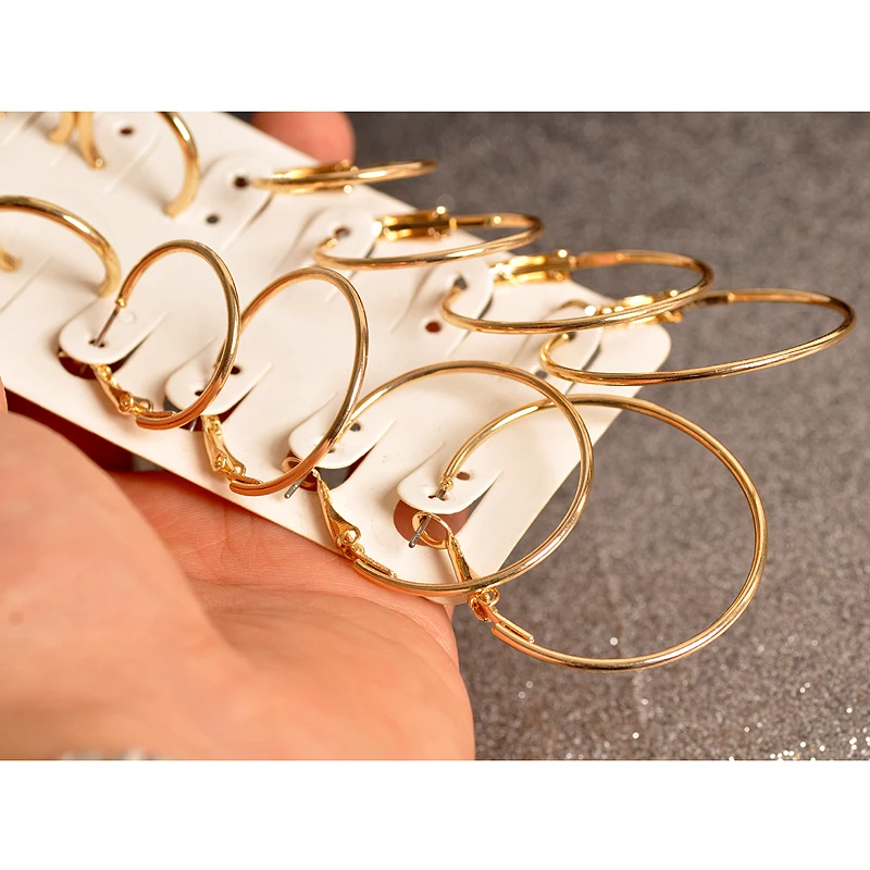 Новые Модные женские ювелирные изделия оптовая продажа серьги-гвоздики для