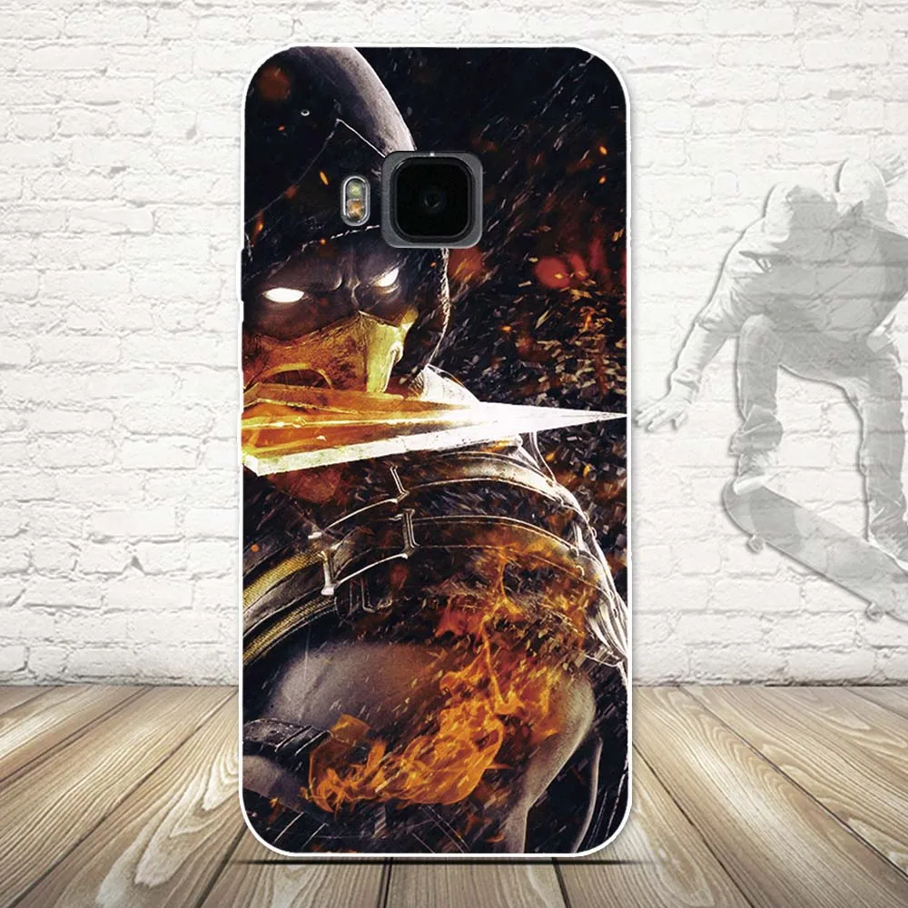 Для HTC One Hima M9 резиновый мягкий чехол из ТПУ с мультяшным рисунком животных для