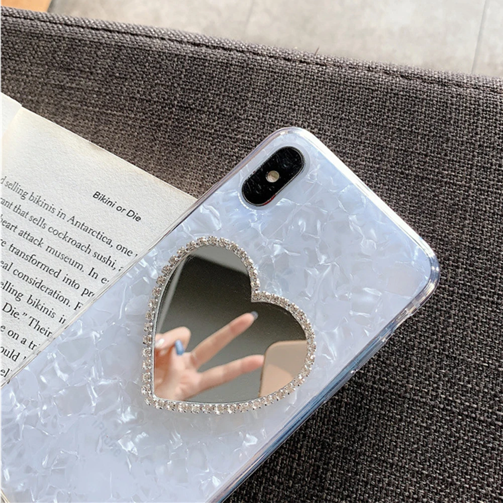 Чехол для iphone 6 S 7 8 plus X XR XS MAX модный алмазный Мраморный зеркальный чехол телефона |