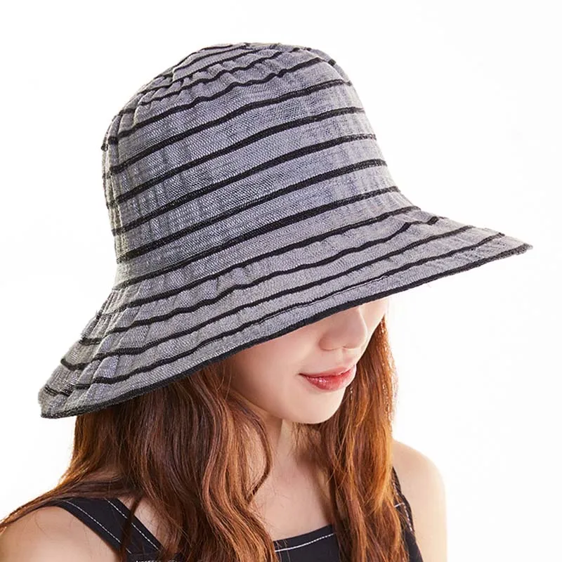 Для женщин s девушки летом ведро Шапки Панама пляжные Кепки Открытый Однотонная