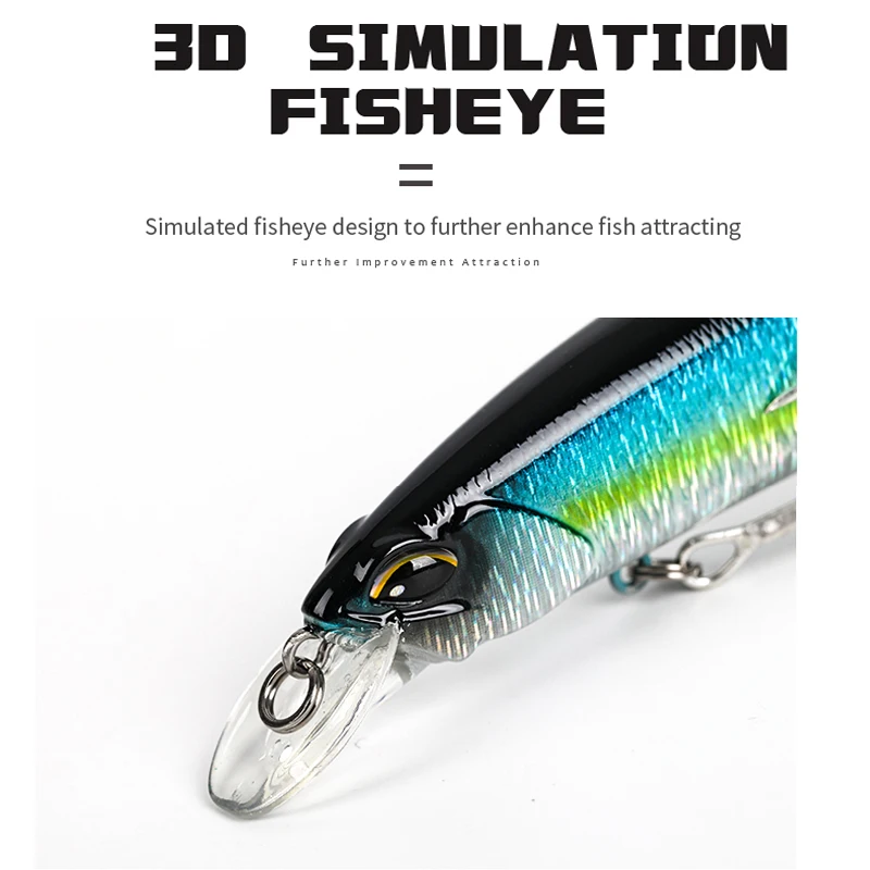 Рыболовная Lure135mm 19g Реалистичная мульти Щука мускулистый Жесткий гольян литье