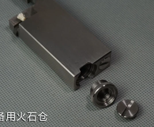 Ручная работа титановая керосиновая Зажигалка DXJ 6 3*3*1 5 см 100 г|Аксессуары для