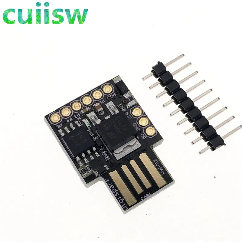 Cuiisw 10 шт. Digispark kickstarter миниатюрный для Arduino ATTINY85 usb макетная плата | Электронные