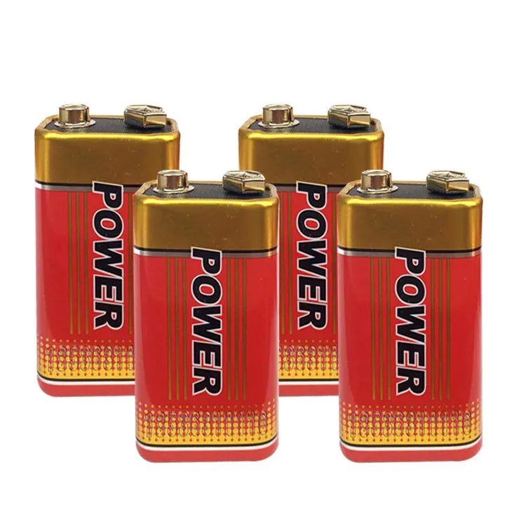 Cncool 2 шт. новые 6F22 сверхмощные 9 В батареи угольно-цинковая аккумуляторная батарея