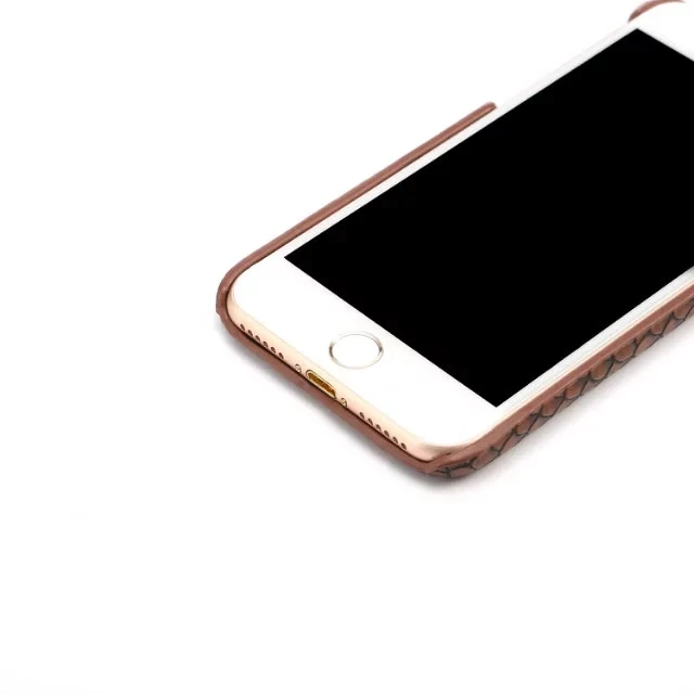 Чехол для телефона Kisstop из змеиной кожи iPhone 7 8 X XS жесткий чехол накладка 5 6 6s Plus