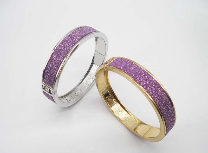 Модные Золотые Серебряные Браслеты Pulseiras Новый тусклый польский дизайн горный