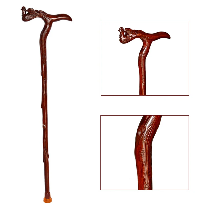 100% палочки из массива дерева для прогулок на улице палочка розового дедушка