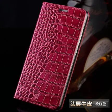 Wangcangli брендовый Чехол для мобильного телефона из натуральной кожи крокодила плоский текстурный чехол для iPhone X все ручной работы защитный чехол - Цвет: 04-Rose pink
