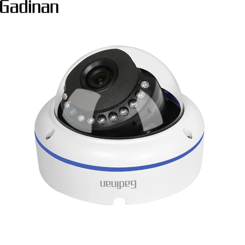 GADINAN H.265 2MP 1080 P 20FPS металлический вандалоустойчивый Купол IP Камера сети