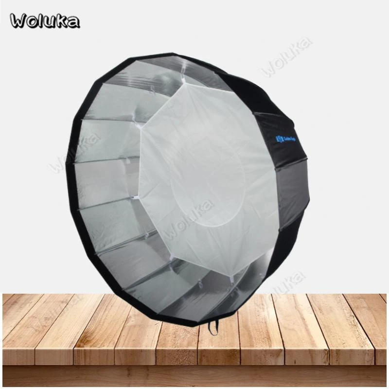 Umbrella softbox 90cm deep mouth parabolic soft cover outdoor shooting flash studio portable lighting box with 16 bones CD50 T10 |
