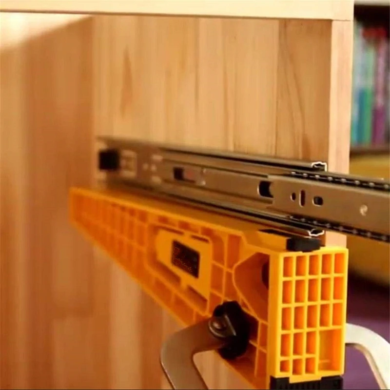 2 шт. набор направляющих для выдвижных ящиков монтажный инструмент шкафа