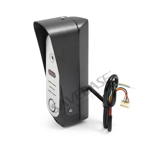 HOMSECUR 7" Video&ampAudio Smart Doorbell with Intra-monitor Audio Intercom for Apartment BC051HD-S+BM716HD-G | Безопасность и