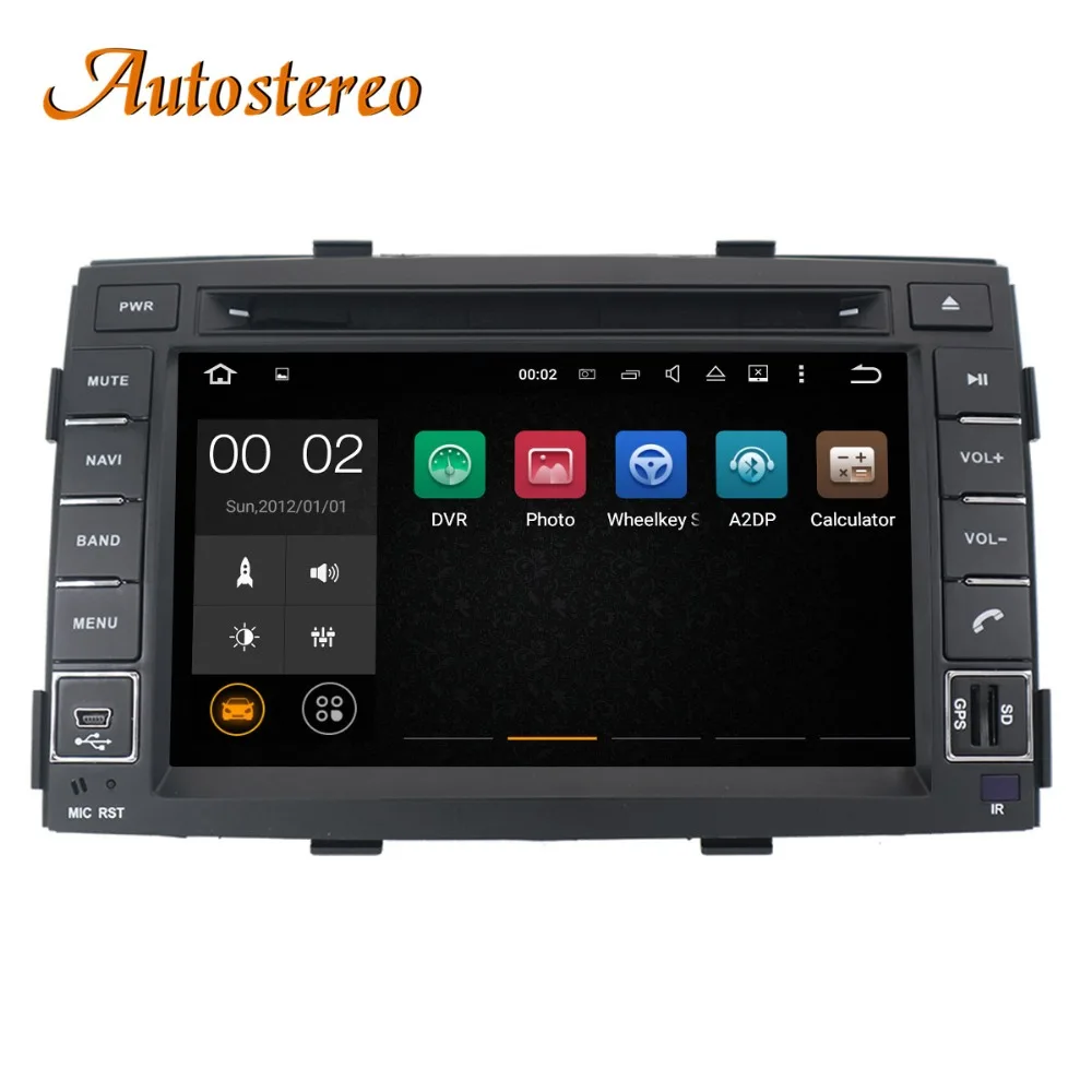 Octa 9-ти жильная Android автомобильный CD-плеер dvd-плеер gps навигации для KIA SORENTO 2010 2011 2012 Satnavi Autostereo Радио Блок Автомобильный мультимедийный
