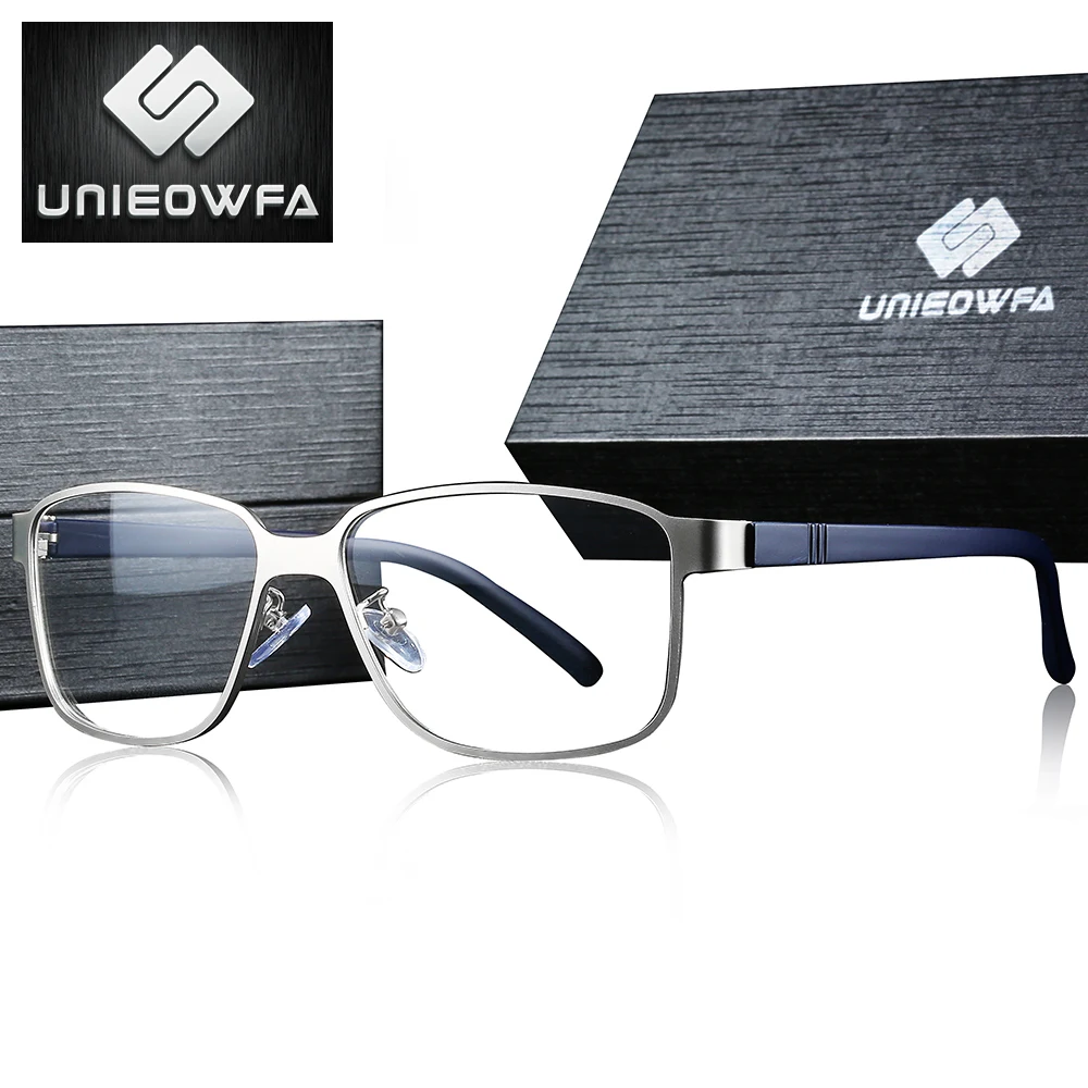 Оптические очки для близорукости оправа мужчин прогрессивные по рецепту из