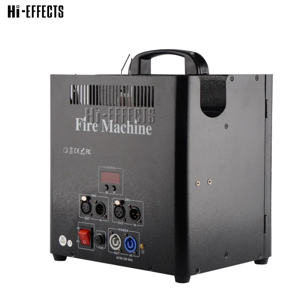 Сценический огнеупорный проектор фонтан с тройной головкой зажигание