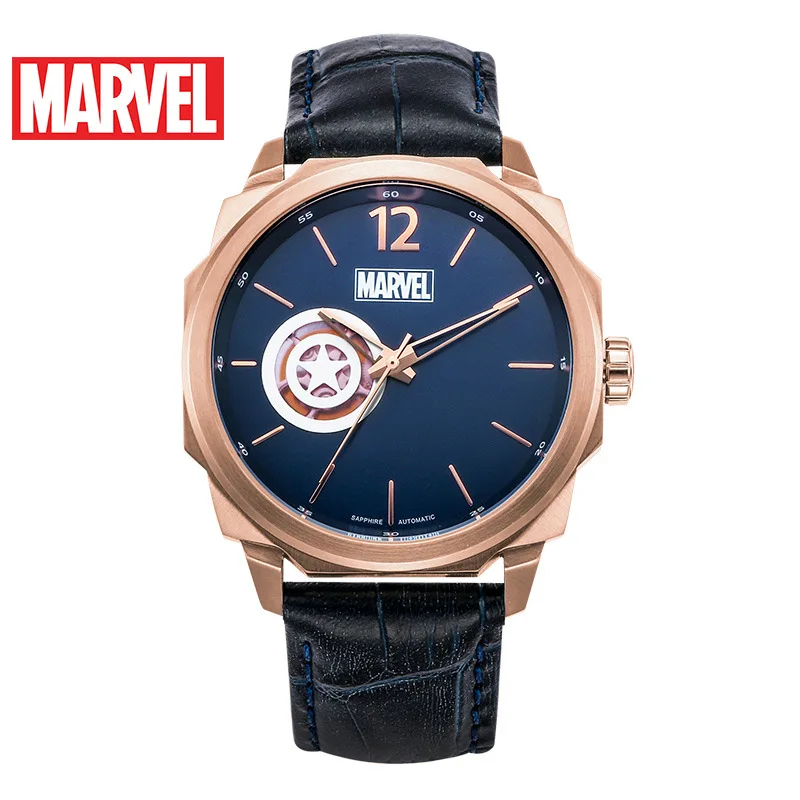 Мужские часы MARVEL Disndy Роскошные автоматические механические наручные спортивные