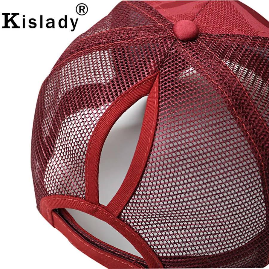 Kislady креативная камуфляжная бейсболка с конским хвостом для женщин весна лето
