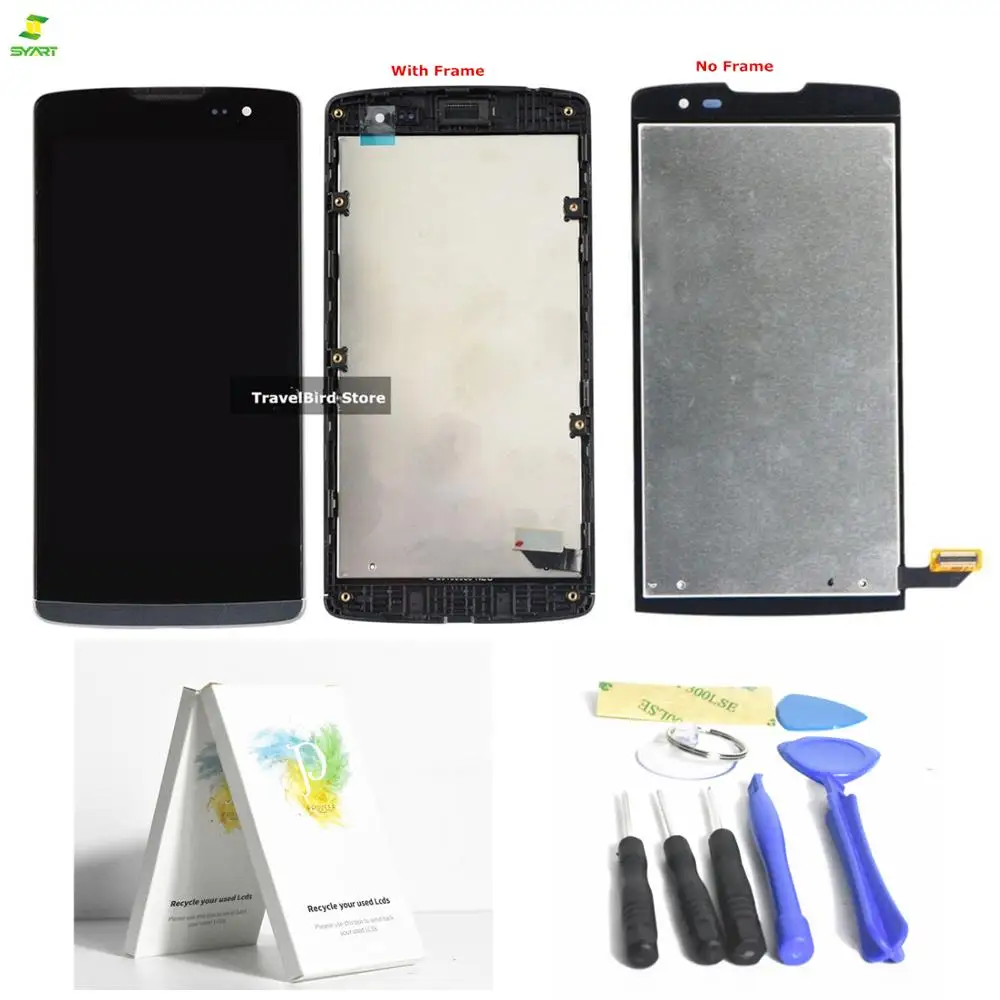 Полный lcd s для LG Leon H340 h320 h324 H340N H326 MS345 C50 ЖК-дисплей кодирующий преобразователь