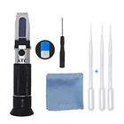 Рефрактометр Брикса сахар KETOTEK 0-32%, пиво, рефрактометр ATC, ручное измерение Сула СГ, спиртовой спирт Интеллектуальный 1,000-1,120