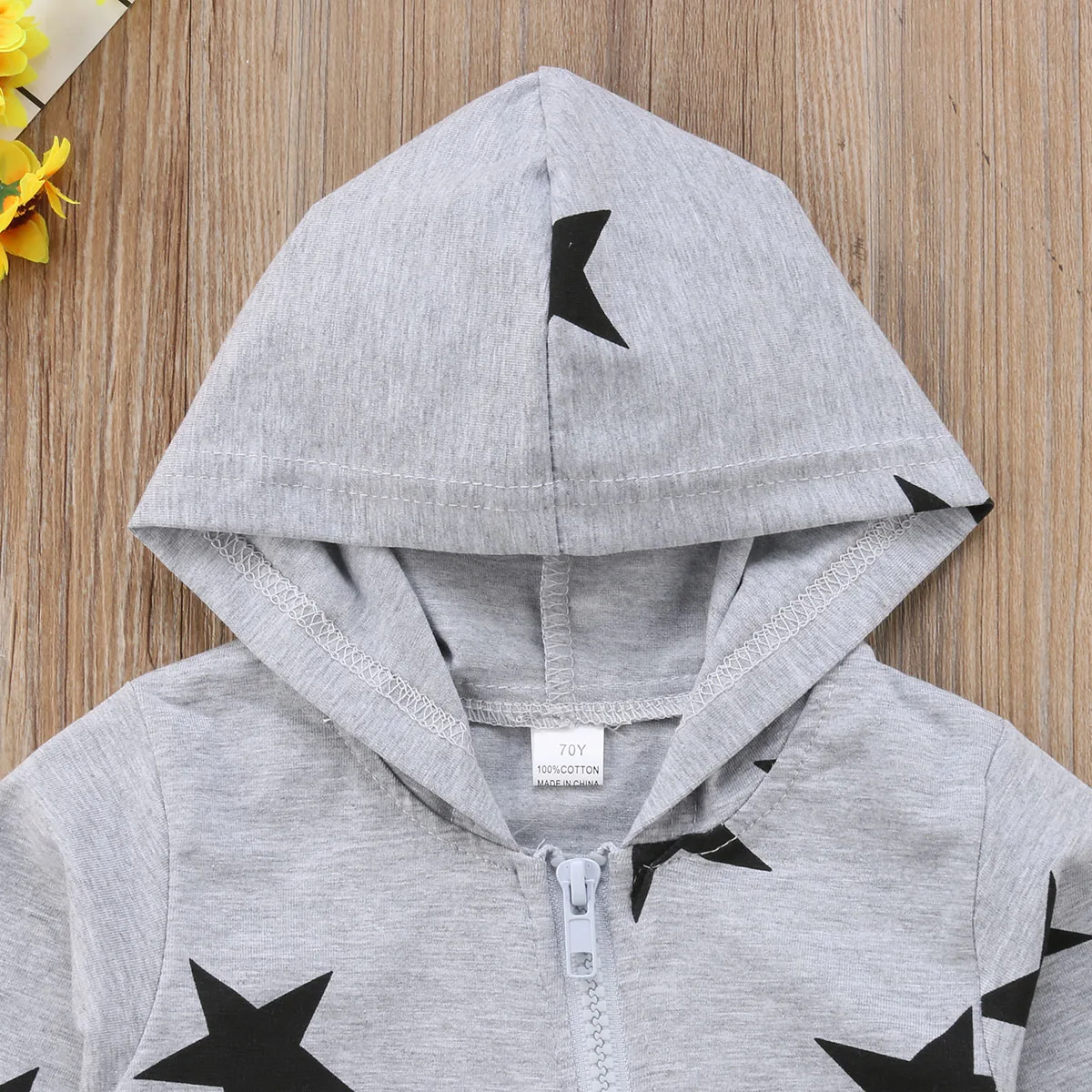 Повседневный комбинезон с длинным рукавом для новорожденных мальчиков и девочек