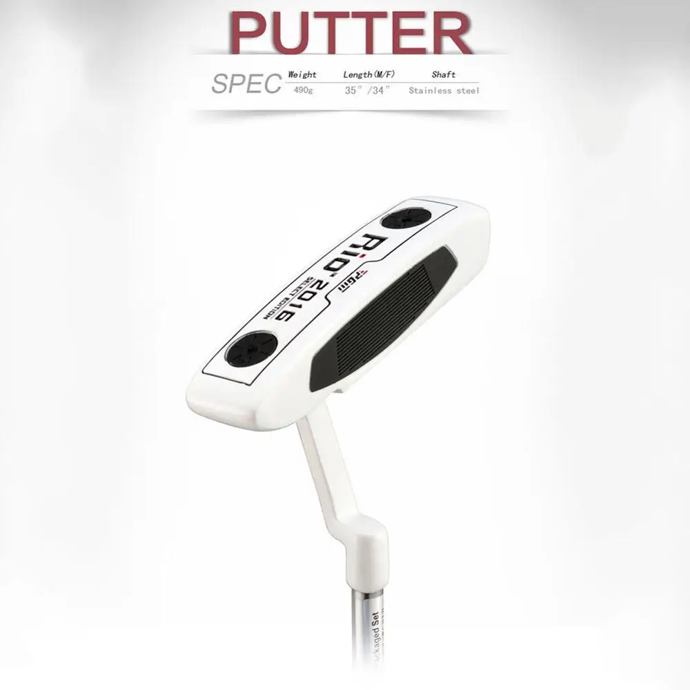 CRESTGOLF RIO 3" Клюшки для гольфа для мужчин и женщин, для правшей, вал из нержавеющей стали, головка стержня из цинкового сплава, клюшки для гольфа - Цвет: white is for women