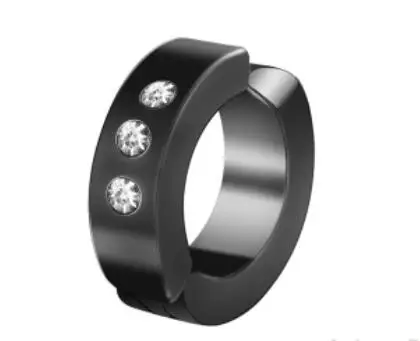 Оптовая продажа 2 пары 4 шт. без отверстия для ушей мужские и женские серьги