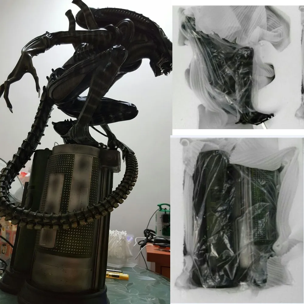 Высококачественная 1:4 масштаб чужой AVP Vs Хищник воин макетт модель статуя из