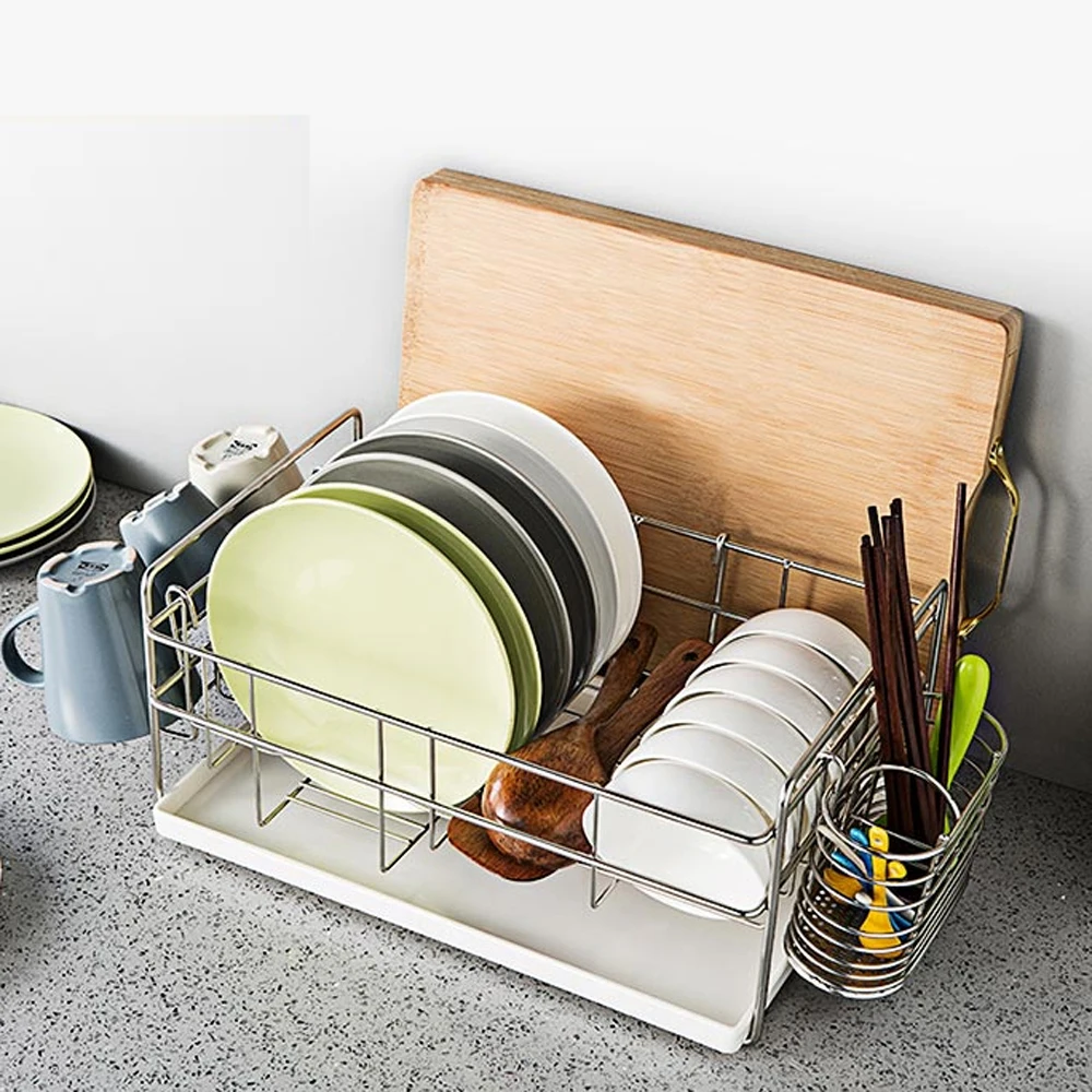 Полка для слива чаши A1 полка посуды из нержавеющей стали 304 кухонная Однослойная