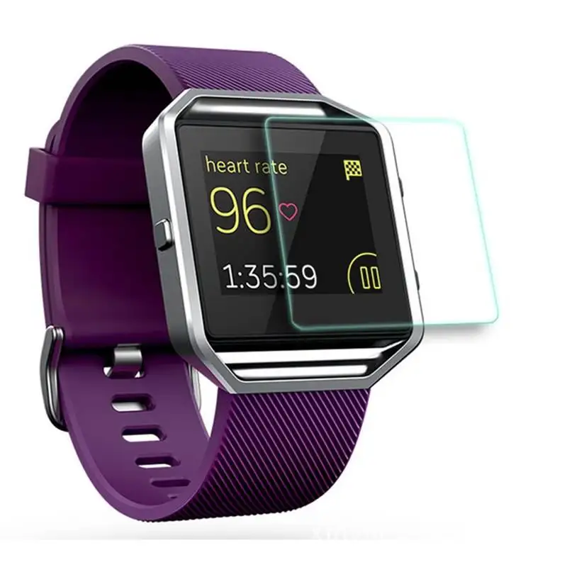 2 шт. HD Прозрачная защитная пленка из закаленного стекла защита для Fitbit Surge/Blaze Sport