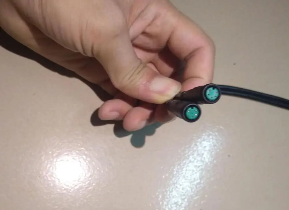 Бесплатная доставка 5-контактный женский водостойкий кабель подходит для