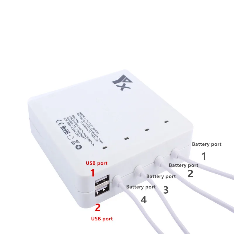 Зарядное устройство для дрона 6 в 1 интеллектуальная зарядка с usb-портом DJI Mavic air