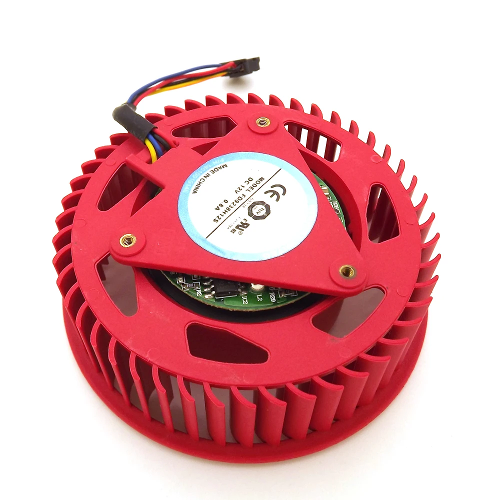 Новый вентилятор NTK FD9238H12S 12 В 0 8a 75 мм для графической карты ATI HD5870 HD5970 охлаждающий