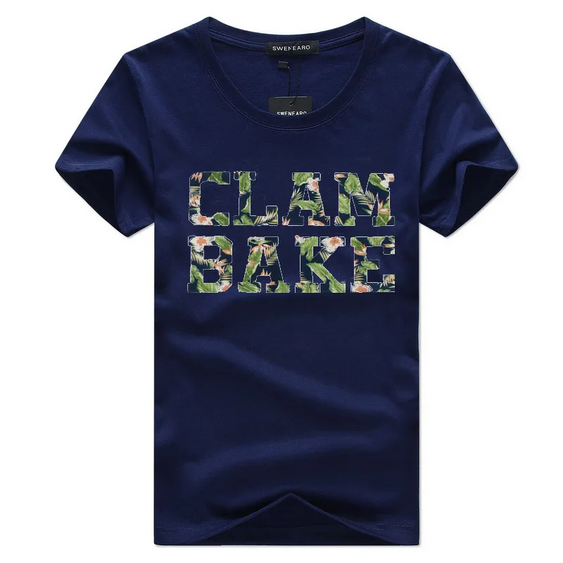 #000000T Fashion Marvel Short Sleeve T-shirt Men CLAN BAKE print t shirt O-neck comic shirts tops men clothes Tee 2018 | Мужская одежда