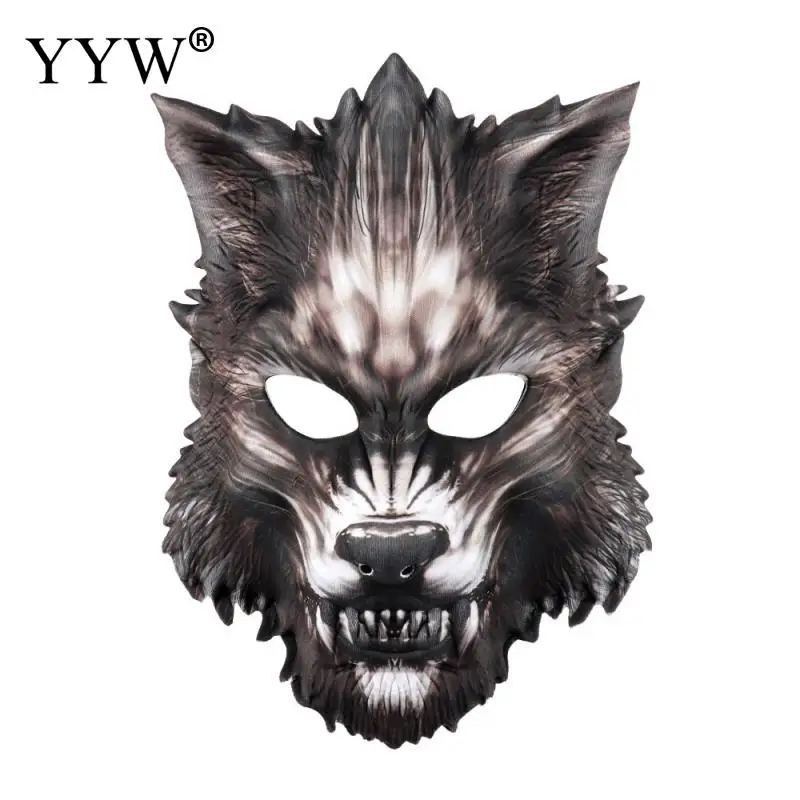 Товары для вечерние маска с волком из мультфильма маски вечеринок тушь животных