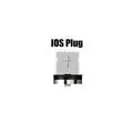 For ISO 1 шт. кабель usb type-c Порт Магнитный адаптер зарядное устройство для iPhone 6 7 8 X для iPhone для samsung huawei IOS Android телефон адаптер - Цвет: For ISO
