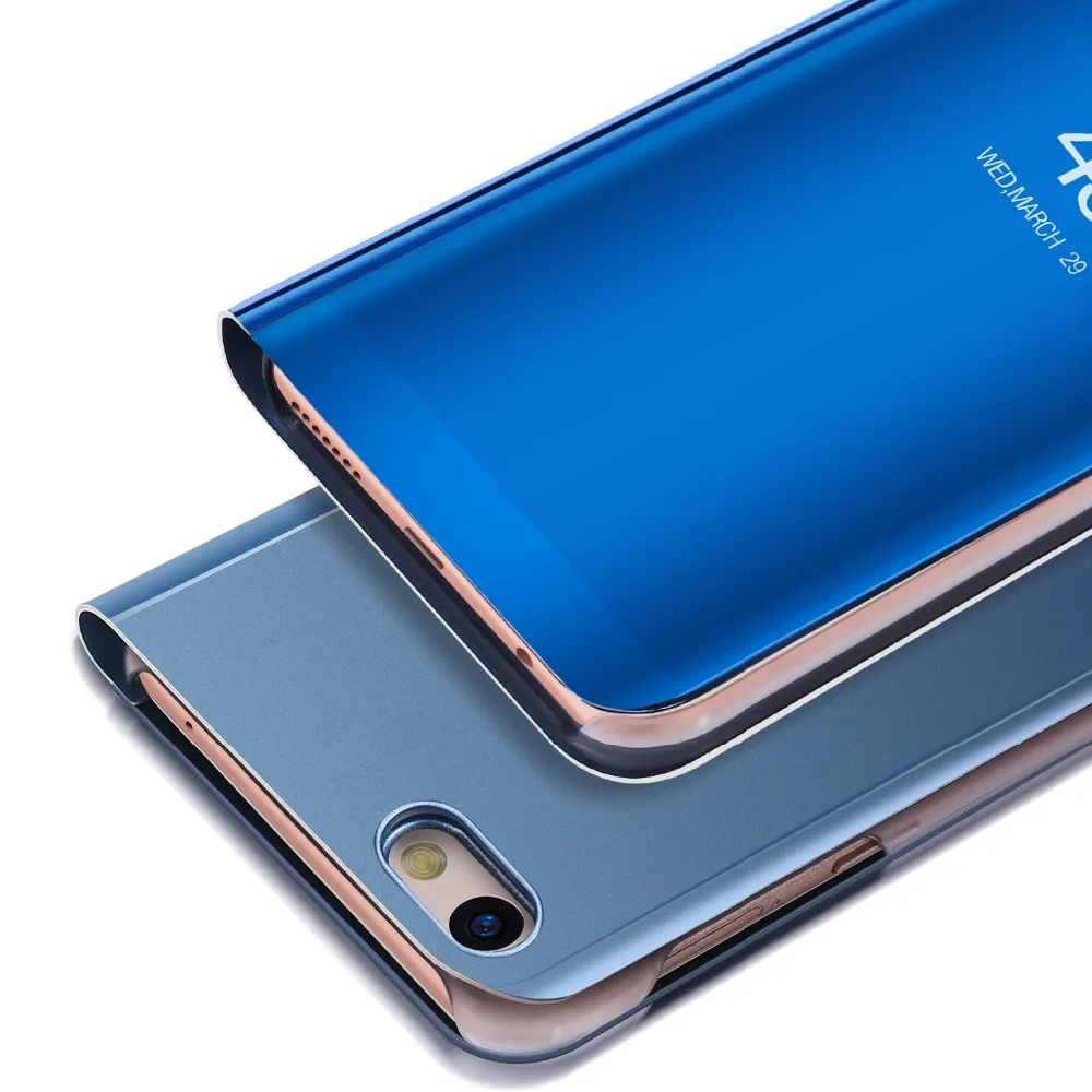 Зеркало флип чехол для huawei Nova 2i Коврики 10 Honor 8 Lite 2017 V10 Smart Cover P20 Pro P10 телефона