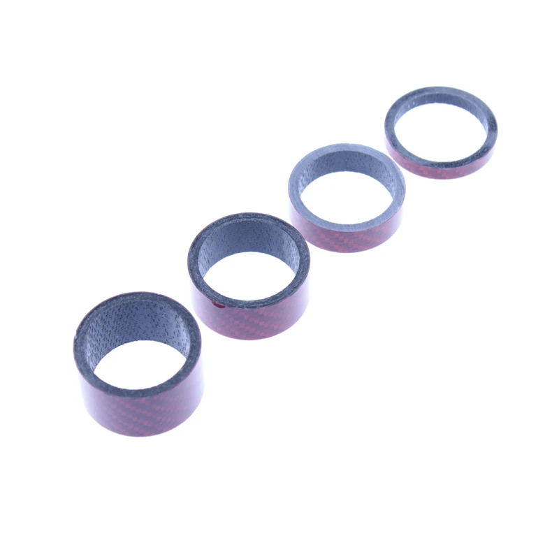 4 шт. полностью углеродная Велосипедная вилка комплект шайб распорка набор вынос