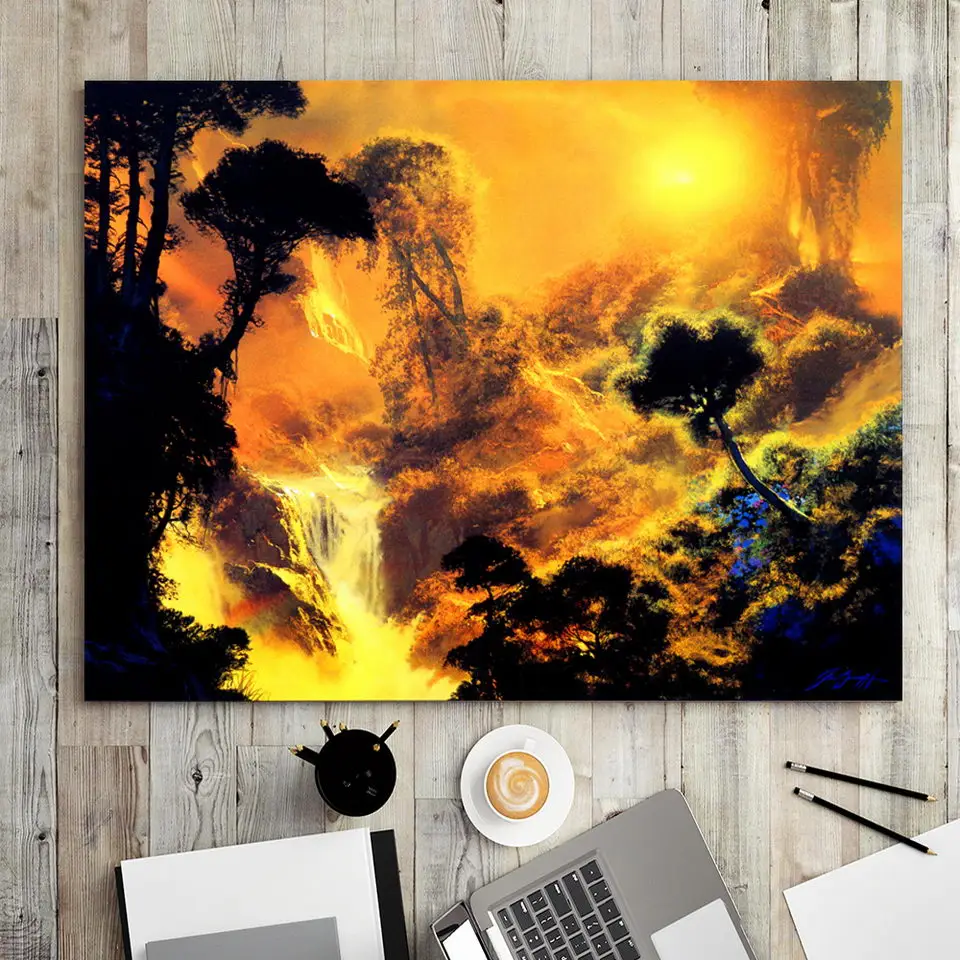 Домашний декор печать на холсте настенный постер картина для гостиной