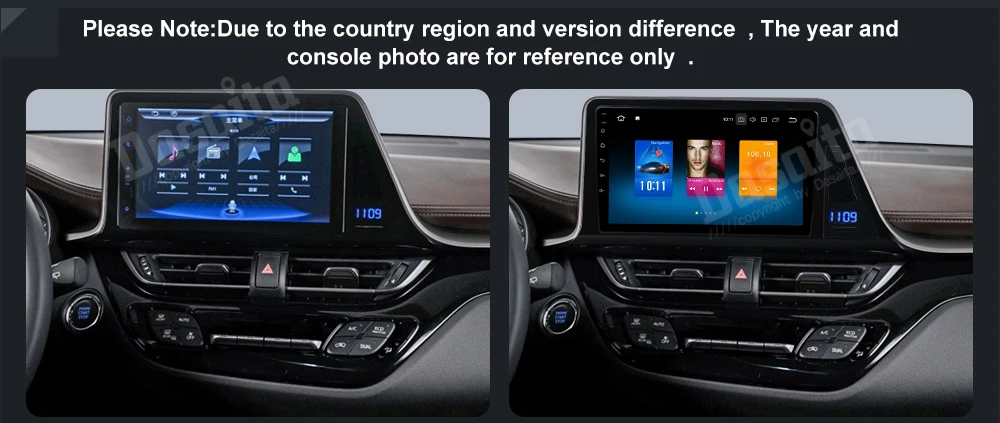 " ips Android 9,0 автомобильное радио gps для Toyota C-HR CHR C HR мультимедиа Авто Стерео NAVI головное устройство 4G встроенный Wifi